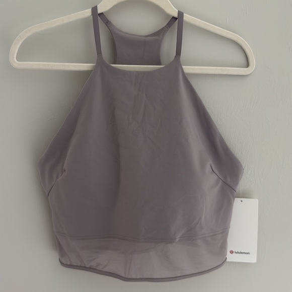 Lululemon Nulu High Neck Mesh Hem Tank - Picture 4 of 6